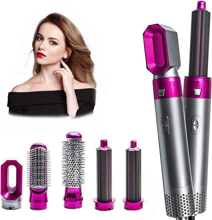 5 In 1 Hair Curler and Straightener